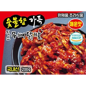 진스 무뼈닭발, 1개, 200g