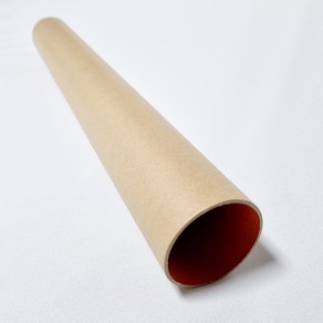 [숲e야기] 지관통 내경7.7cm 길이 30~65cm 포스터 브로마이드 종이정리함 원통 캡 별도 구매, 1개