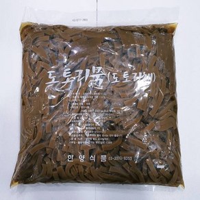 Since1967 한양식품 최상급 100% 도토리 도토리묵채 도토리묵 도토리슬라이스 업소용 5kg, 1개