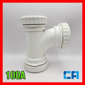 DRF 와이티 100A / PVC 배관 나사조임 원터치부속 PPI 평화 LT 100A, 1개