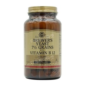 솔가 맥주효모캡슐 vitamin b12 BREWERS YEAST 250타블렛