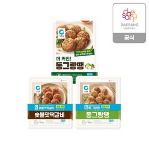 육가공 4종(동그랑땡 떡갈비 고기완자) 4종 2개 골라담기, 520g