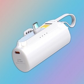 액티몬 C타입+1포트 20W 보조배터리 MON-PD20W-MINI5000 5000mAh, 1