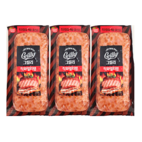 동원 그릴리 직화델리햄, 450g, 3개
