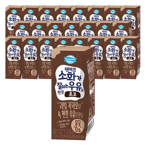 덴마크 소화가 잘되는 우유로 만든 초코, 190ml, 24개