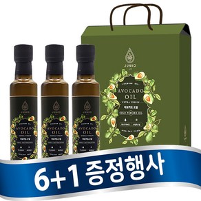 JUNKOOIL 아보카도오일 250ml x 3입 선물세트 (엑스트라버진오일 냉압착), 3개