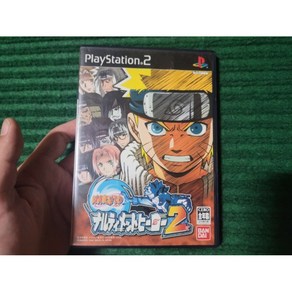 (실사진) PS2 나루토 나루티밋 히어로2 일본판(케이스+CD)