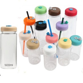 국산 에코젠 빨대보틀 350ml/500ml/700ml (1개) 요양원 에코젠 연예인 보틀, 핑크, 500ml, 1개