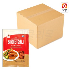 사조오양 하이비엔나 소세지 소시지, 1kg, 10개