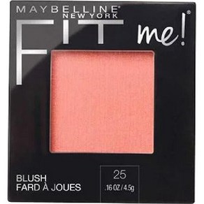 로레알 MAYBELLINE NEW YORK 메이블린뉴욕 핏미브러쉬 25 [아이컬러] 일본 배송, 1개