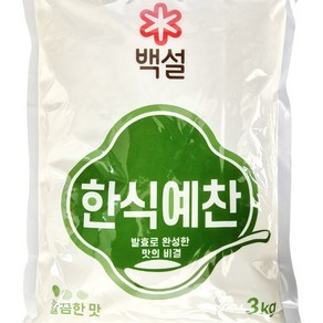 백설 한식예찬 3kg, 1개