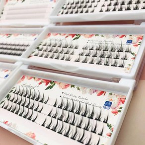 아이돌 연예인 포인트 인형 만화 속눈썹 가닥 메이크업, 351-11mm, 1개