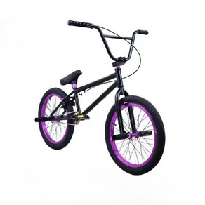 비엠엑스 자전거 BMX자전거 20인치 묘기자전거 스턴트 액션 묘기 훈련, 1개, 145cm, 무광택 레드+블랙