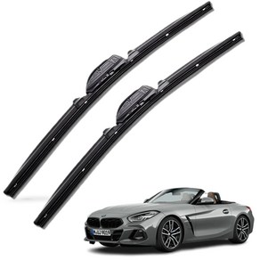 BMW Z4 전차종 순정(호환)형 자동차 프리미엄 하이브리드 와이퍼 윈도우브러쉬 1+1세트, Z4 E86-PR525+500mm커넥터A