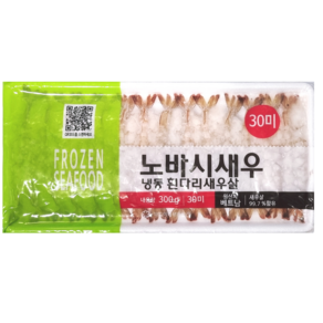 노바시새우 30미 300g