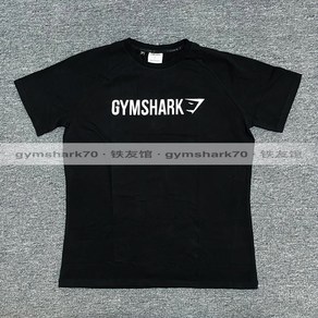 GYMSHARK APOLLO 인터넷 반팔 남성 스포츠 슬림 신축성 코튼 라운드 넥 반소매