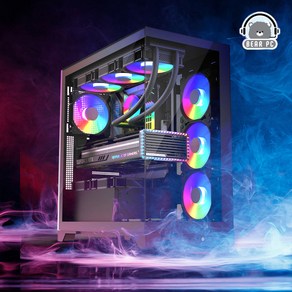 베어피씨 하이엔드A 라이젠5/32GB/1TB/RTX4070S 게이밍 조립PC 고사양컴퓨터 배그 로아 디아4, Fee DOS, 1TB, 32GB, 블랙