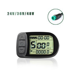 KT Ebike LCD led 디스플레이 Kuteng 24V 36V 48V Lcd3 lcd8h led 880 LCD7 전기 자전거 키트에 대 한 전기 자전거 자전거 디스플레, LCD5 WP, 1개