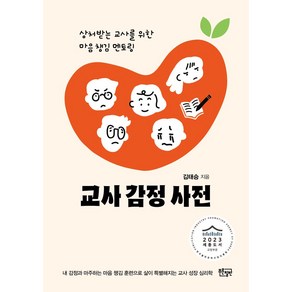 교사 감정 사전:상처받는 교사를 위한 마음 챙김 멘토링