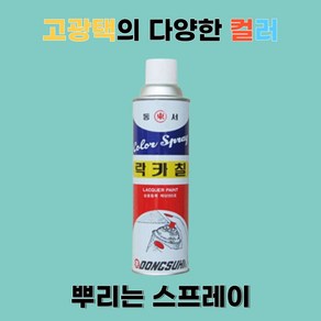 조씨네 동서 락카 도색 스프레이 페인트, 1개, 적색