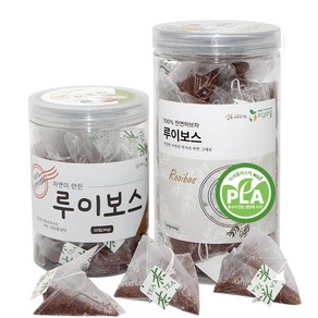 지구마을 옥수수전분 생분해필터 PLA 삼각티백 루이보스 허브티백차, 1개, 50개입, 1g