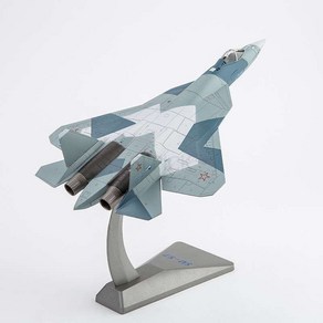 su-57 프라모델 전투기 모형 합금 완성품 디지털 페인트 조립, 1:72 Su-57 디지털 페인트