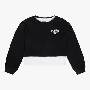 유솔 *50% SALE* ULLA24155 여아 봄 가을 나시(분리가능) 레이어드 부드럽고 두껍지 않은 긴팔 티셔츠_강남점