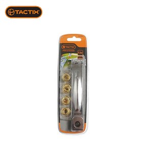 TACTIX 아일렛 펀칭세트 #545299 외경 17x6mm 직물 아일릿 펀치 차광막 천막 구멍 펀칭기