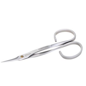 Tweezeman Cuticle Scissos (Stainless Steel) 트위저맨 큐티클 가위(스테인레스 스틸), 1개