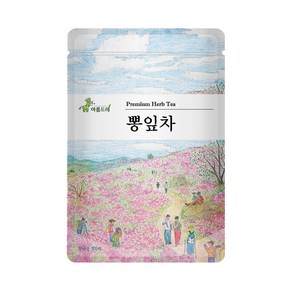 아름드레 친환경 삼각티백 허브차 25티백 50종, 뽕잎차, 1.1g, 1개, 25개입