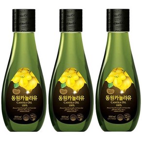 동원 카놀라유, 900ml, 3개