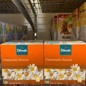 딜마 라이블리 카모마일차 10티백x2개 Dilmah Chamomile Tea Bags, 2개, 20g, 10개입