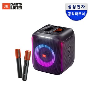 삼성공식파트너 JBL PARTYBOX ENCORE 파티박스 앙코르 블루투스스피커 무선마이크2개 100W 출력