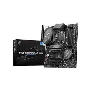 무상 MSI 메인보드 B760 GAMING PLUS WIFI DDR5 14/13/12세대 CPU LGA1700 ATX 게이밍모델 Intel 탑재 MB6169, 자세한 내용은 참조
