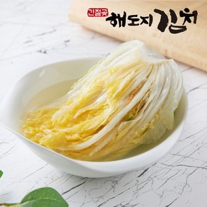 [해도지 백김치] 해남 배추로 깨끗하고 시원하게 담은 백김치 HACCP인증 2kg 5kg 10kg, 1개