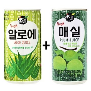 참맑은 알로에 175ml(30캔) + 참맑은 매실 175ml(30캔), 1세트, 175ml