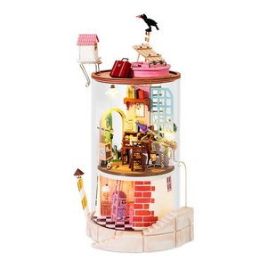 DS003 마녀의 집 (DIY Glass Miniatue Dollhouse) 로보타임, 1개