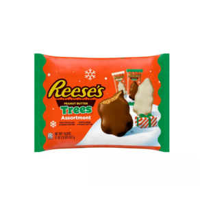 REESE'S 리세스 피넛버터 어소티드 밀크 & 화이트 크림 초콜릿 크리스마스 트리모양 526g