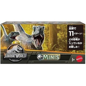 마텔 쥬라기 월드(JURASSIC WORLD) 미니 박스 어소트먼트 2023 제1탄 블라인드팩 공룡 장난감 3세 986D-GWP38, 1개