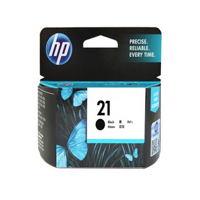 정품 HP21검정잉크 HP22칼라 C9351AA C9352 DESKJET D1360 H370 F2280 PSC1400, 1개, 정품 21검정