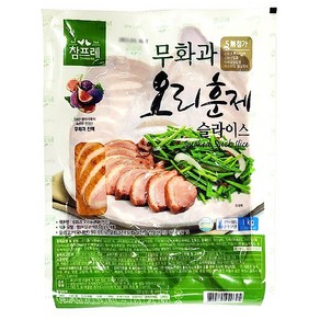 참프레 무화과 오리훈제 슬라이스, 2개, 1kg