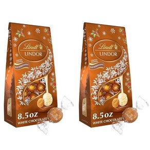 린트 LINDOR 홀리데이 스니커두들 화이트 초콜릿 트러플, 241g, 2개