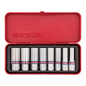 킹토니 3/8인치 롱핸드소켓 세트 (8pcs) 3508SR, 1개