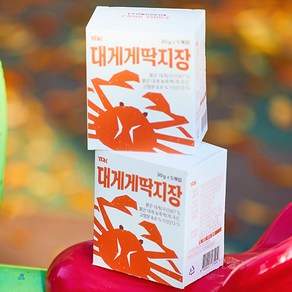 영덕농수산 대게 게딱지장 게내장, 150g, 1박스