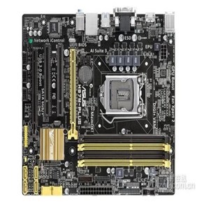 메인보드 ASUS H87M-PLUS 데스크탑 H87 DDR3 LGA 1150 마더 보드 i7 i5 i3 32G SATA3 UBS3.0, 01 마더 보드