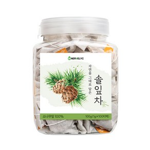 이너블릭 1500만 티백 판매 솔잎차 티백, 1개, 100개입, 1g