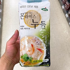 몬 라이스 쌀국수 누들 250g, 1개