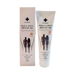 차스킨 백년초&오메가3 글루코사민 크림150ml/관절/뭉친 근육 풀어짐/스포츠 마사지크림