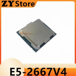 E5-2667V4 제온 E5 2667 V4 3.20GHz 8 코어 25M DDR4 2400MHz FCLGA1-3 135W 프로세서, 한개옵션0, 한개옵션1