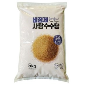 캐인슈가 /비정제갈색설탕 비정제원당 5kg, 1개